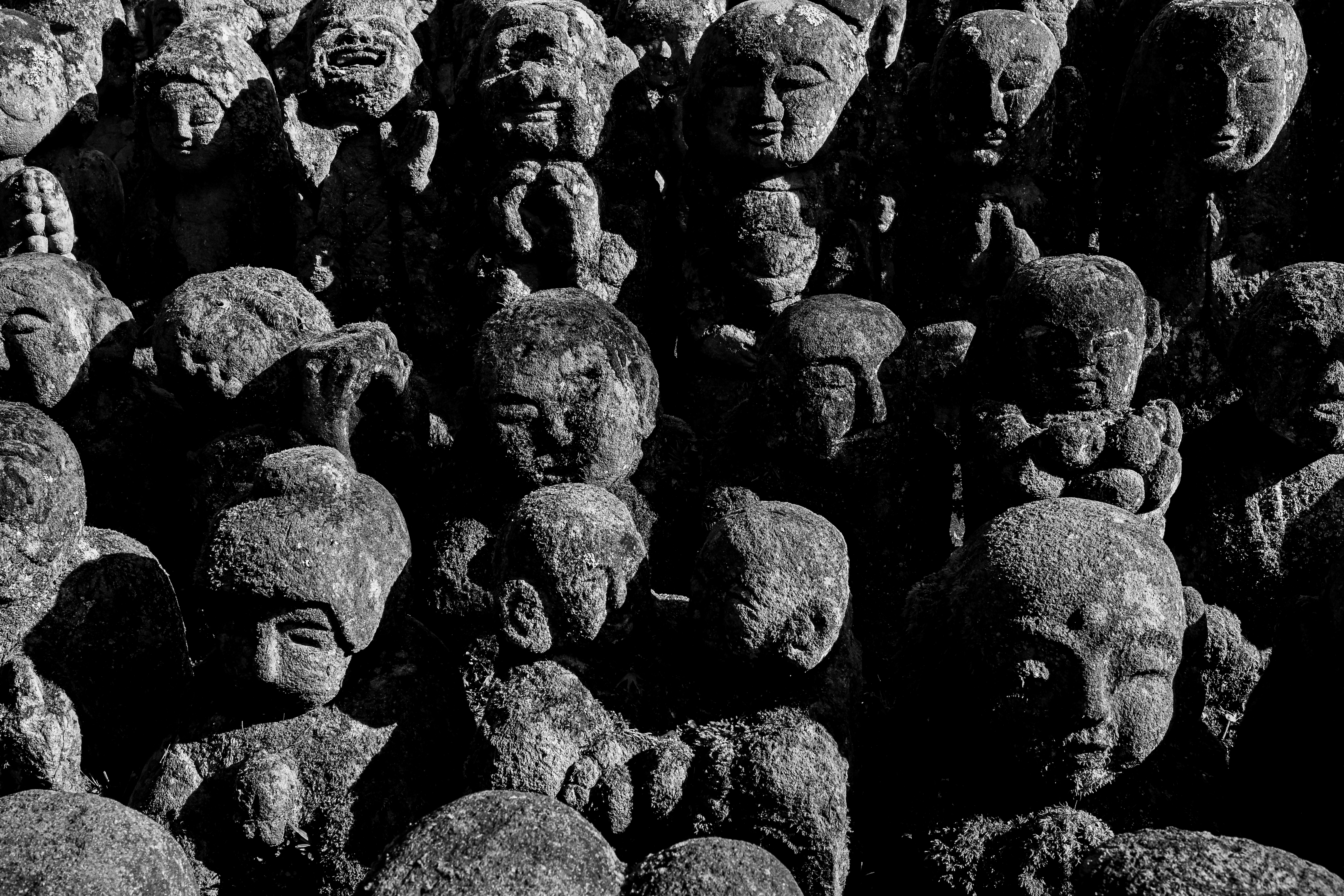 Texture from Otagi Nenbutsu-ji, Japan